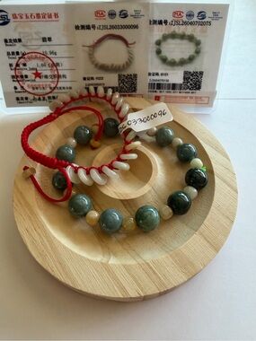 Authentic 2 Pieces Super Icy Jade Bracelets